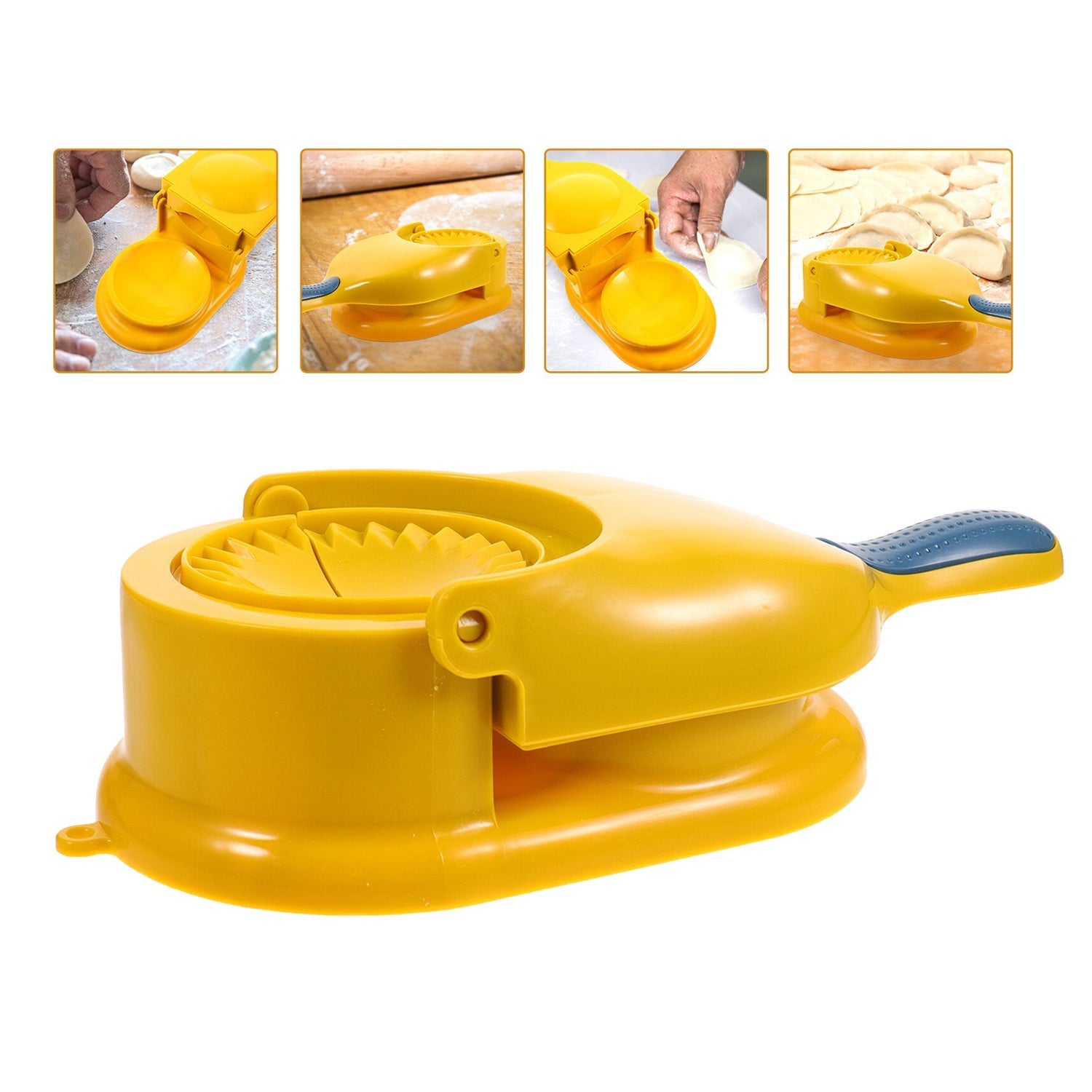 7177 DUMPLING SKIN PRESS MOULD FOR GUJIYA , GHUGHRA , MOMOS MAKING, 2 IN 1 DUMPLING MAKER MOULD MACHINE, KITCHEN DUMPLING MAKING TOOL DeoDap 7177 DUMPLING SKIN PRESS MOULD FOR GUJIYA , GHUGHRA , MOMOS MAKING, 2 IN 1 DUMPLING MAKER MOULD MACHINE, KITCHEN DUMPLING MAKING TOOL DeoDap